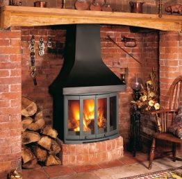 Dovre 2400CB Wood Burning Fireplace Stove