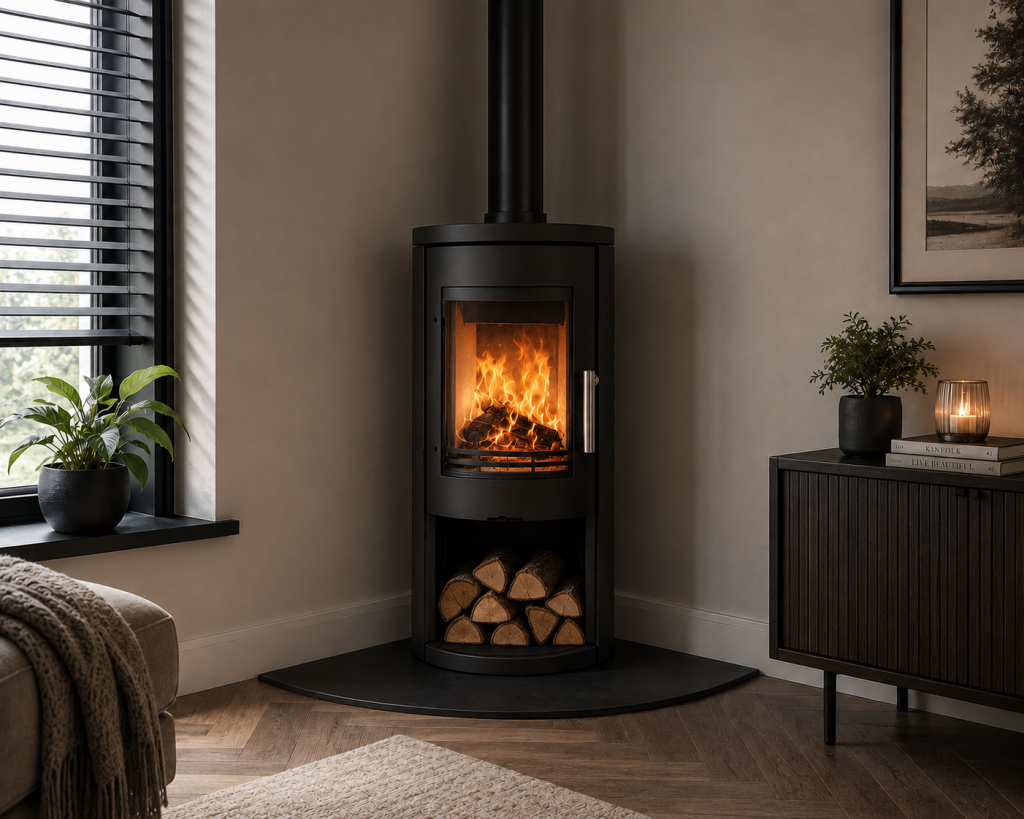 Malham Cylinder woodburning stove